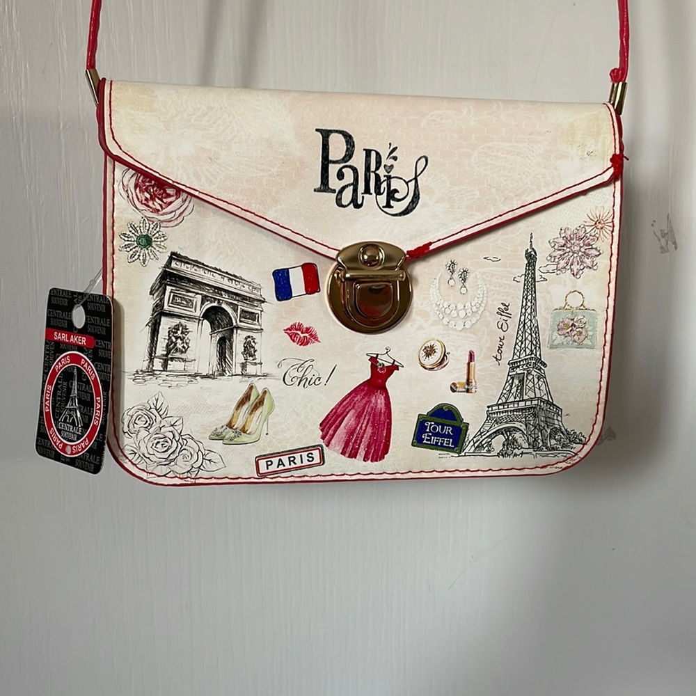 NWT from Paris, France adorable crossbody bag.